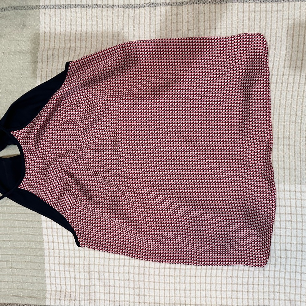 Pink and Black Women's Top